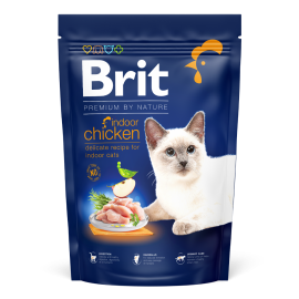 BRIT PREMIUM By Nature Cat Indoor, Pui si Ficat, Hrana Uscata Pisica de Interior, 1.5kg