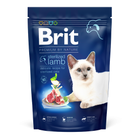 BRIT PREMIUM By Nature Cat Adult Sterelized, Miel, Hrana Uscata Pisica Sterilizata, Protectia Aparatului Urinar | Digestie Optima, 1.5kg