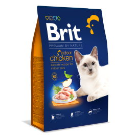 BRIT PREMIUM By Nature Cat Indoor, Pui si Ficat, Hrana Uscata Pisica de Interior, 8kg