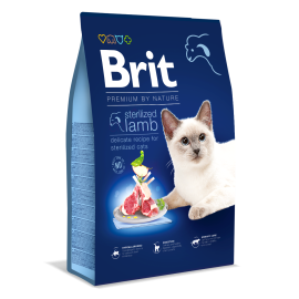BRIT PREMIUM By Nature Cat Adult Sterelized, Miel, Hrana Uscata Pisica Sterilizata, Protectia Aparatului Urinar | Digestie Optima, 8kg