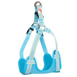LONG PAWS Comfort, Ham Pentru Caini, Reglabil, Albastru, Marime L 58-78cm