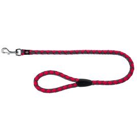 TRIXIE Lesa Pentru Caini, Tip Cordelina Fuchsia | Gri 1.0m / 12mm