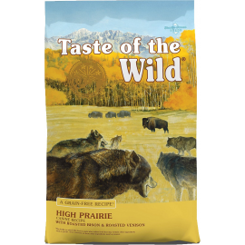 TASTE OF THE WILD High Prairie Adult, Bizon si Vanat, Hrana Uscata Fara Cereale, Caine, 2kg