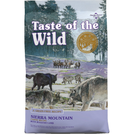 TASTE OF THE WILD Sierra Mountain Adult, Miel, Hrana Uscata Fara Cereale, Caine, 2Kg
