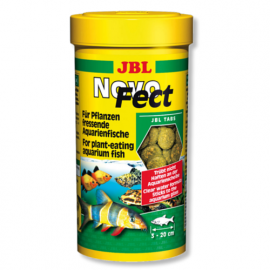  JBL NovoFect Hrana Tablete Pesti de Acvariu Ierbivori, 100ml