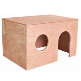 Casuta din Lemn Pentru Cobai 24x15x15cm