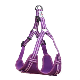LONG PAWS Comfort, Ham Pentru Caini, Reglabil, Mov, Marime M 42-65cm