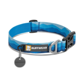 RUFFWEAR Hoopie Blue Mountains, Zgarda Pentru Caini, Marime L 51-66cm
