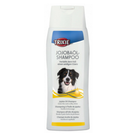 TRIXIE Sampon cu Ulei de Jojoba Pentru Caini, Aspect Matasos, Volum si Stralucire Orice Tip de Blana, 250ml
