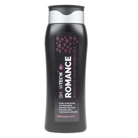 SHOW TECH+ Romance 2in1, Sampon Profesional cu Balsam, Pentru Blana cu Par Uscat, Lipsit de Vitalitate, Caine | Pisica, 300ml