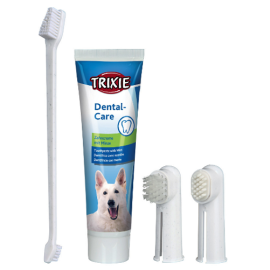 Set TRIXIE Periute si Pasta de Dinti Pentru Caini