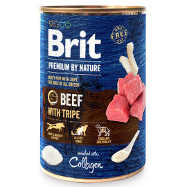 BRIT PREMIUM By Nature, Vita si Burta de Vita, Conserva Hrana Umeda Caine (pate) 400g