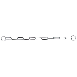 ZGARDA STRANGULANTA Lant Metalic cu Ochiuri Mari 63 cm / 4 mm