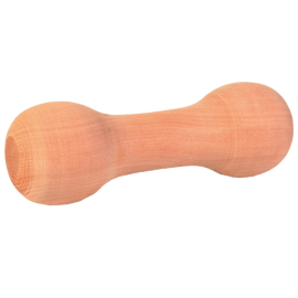 Jucarie Caini Cautare / Aport DUMBBELL Lemn 15cm