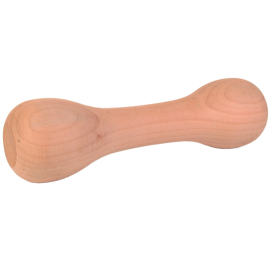 Jucarie Caini Cautare / Aport DUMBBELL Lemn 26cm