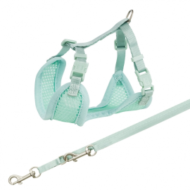 TRIXIE Puppy Dog Set Ham si Lesa Reglabila Pentru Pui de Catel, Verde, 26-34cm