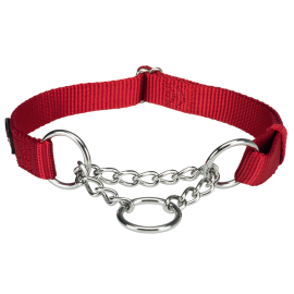 Zgarda Nylon SEMISTRANGULANTA, M-L 35-50cm / 20mm