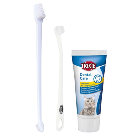 Set TRIXIE Periute si Pasta de Dinti Pentru Pisici