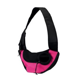 Geanta Umar Transport Catei | Pisici Maxim 5kg,  SLING Roz, 50x25x18cm