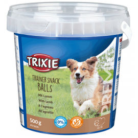 Recompense Pentru Dresaj PREMIO Trainer Snack, Chiftele cu Carne de Miel, 500g