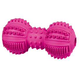 Jucarie Catei Juniori Haltera Cauciuc Natural 9cm