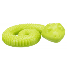 Jucarie Caini SNACK SNAKE Cauciuc Natural 18cm