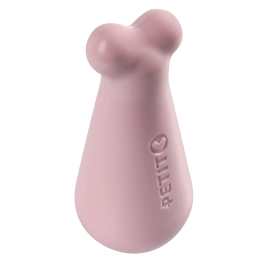 PETIT CHICO Jucarie Pentru Recompense Pui de Catel | Caini Talie Mica, Cauciuc Natural, Roz, 12x6cm