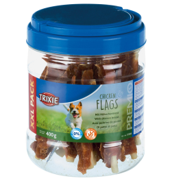 Recompensa Pentru Caini, Baton Piele Rulat cu Carne Pui 100g