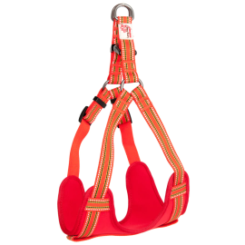LONG PAWS Comfort, Ham Pentru Caini, Reglabil, Rosu, Marime M 42-65cm