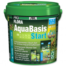 JBL PRO FLORA AquaBasis Start, Set Fertilizante Esentiale Pentru Cresterea Luxurianta a Plantelor in Acvarii Apa Dulce (100-200L), 6kg