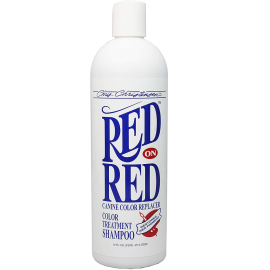 CHRIS CHRISTENSEN Red On Red Sampon Profesional Caini Nuantator | Intensificator de Culoare Blana, Nuante Roscate, 473ml