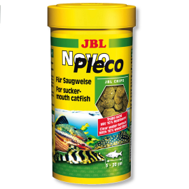  JBL NovoPleco Hrana Tablete Pesti Ierbivori (10% fibra lemn pentru digestie optima), 100ml