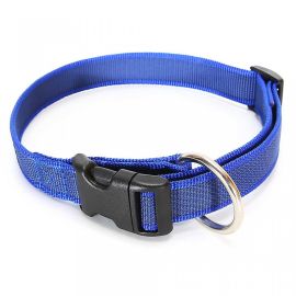 JULIUS K9, Zgarda Pentru Caini, Nylon Albastru, 27-42cm