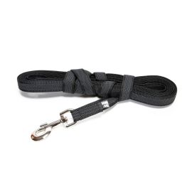 JULIUS K9 Lesa Antiderapanta Neagra, cu Maner, 10m / 14mm, Caini Maxim 30kg