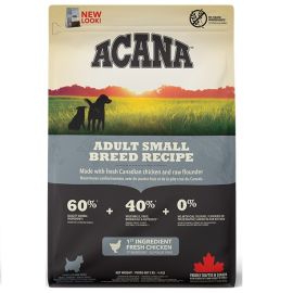 ACANA Heritage Adult Small Breed, Hrana Uscata Fara Cereale Pentru Caini Adulti Talie Mica, 2kg