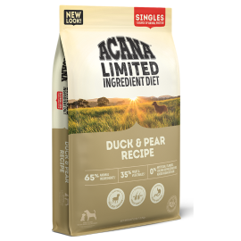 ACANA Singles Free Run Duck, cu Rata si Pere, Hrana Uscata Fara Cereale, Monoproteica, Caine Adult 11.4kg