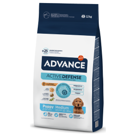 ADVANCE BabyProtect Puppy Medium, cu Pui, Hrana Uscata Caine Junior, 12kg