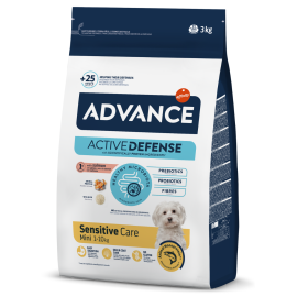 ADVANCE Dog Sensitive, Somon Si Orez, Hrana Uscata Pentru Caini Sensibili, 3kg