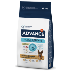 ADVANCE German Shepherd Adult, cu Curcan, Hrana Uscata Caine Ciobanesc German, 12 kg