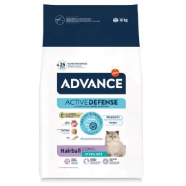 ADVANCE Hairball Sterilised, cu Curcan, Hrana Uscata Pisici Sterilizate, Limitarea Ghemelor de Blana, 10kg
