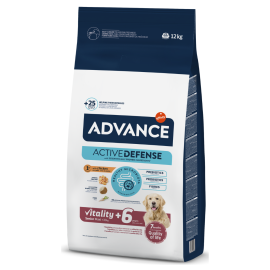 ADVANCE Maxi Senior Vitality, cu Pui, Hrana Uscata Pentru Caine Senior, 12Kg