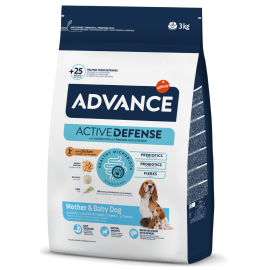 ADVANCE Mother Dog & Initial,  cu Pui, Hrana Uscata Mama si Pui Catel, 3kg