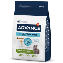 ADVANCE Sterilized Junior, cu Pui, Hrana Uscata Pisici Tinere Sterilizate | Castrate, 10kg