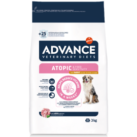 ADVANCE ATOPIC DERMA CARE cu Iepure, Caini cu Boli Dermatologice 3kg
