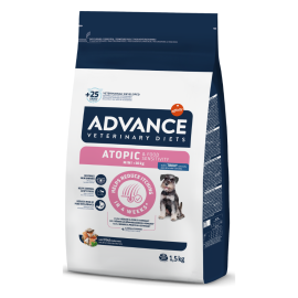 ADVANCE Veterinary Diets ATOPIC DERMA CARE Mini, cu Pastrav, Hrana Uscata Caini cu Boli Dermatologice 1.5kg