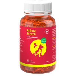 ANIMA-STRATH Nutraceutic Granulat, 100% Vegan, Pentru Intarirea Imunitatii si Recuperare, la Animale de Companie, 100g