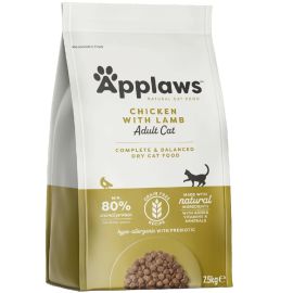 APPLAWS Grain Free Adult,  80% Pui si Miel, Hrana Uscata Pisici, 7.5kg