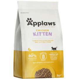 APPLAWS Grain Free, Kitten,  80% Pui, Hrana Uscata Pisici Junioare, 2kg