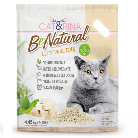 CAT&RINA BeNatural, Asternut igienic Vegetal (Tofu) Litiera Pisici, 10L