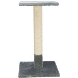 BAENA Sisal Vertical, cu Platforma, Pentru Pisici, Plus Gri Deschis, 38x38cm | Inaltime 69cm